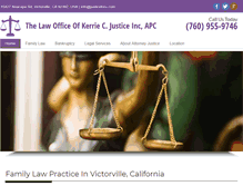 Tablet Screenshot of justiceforu.com